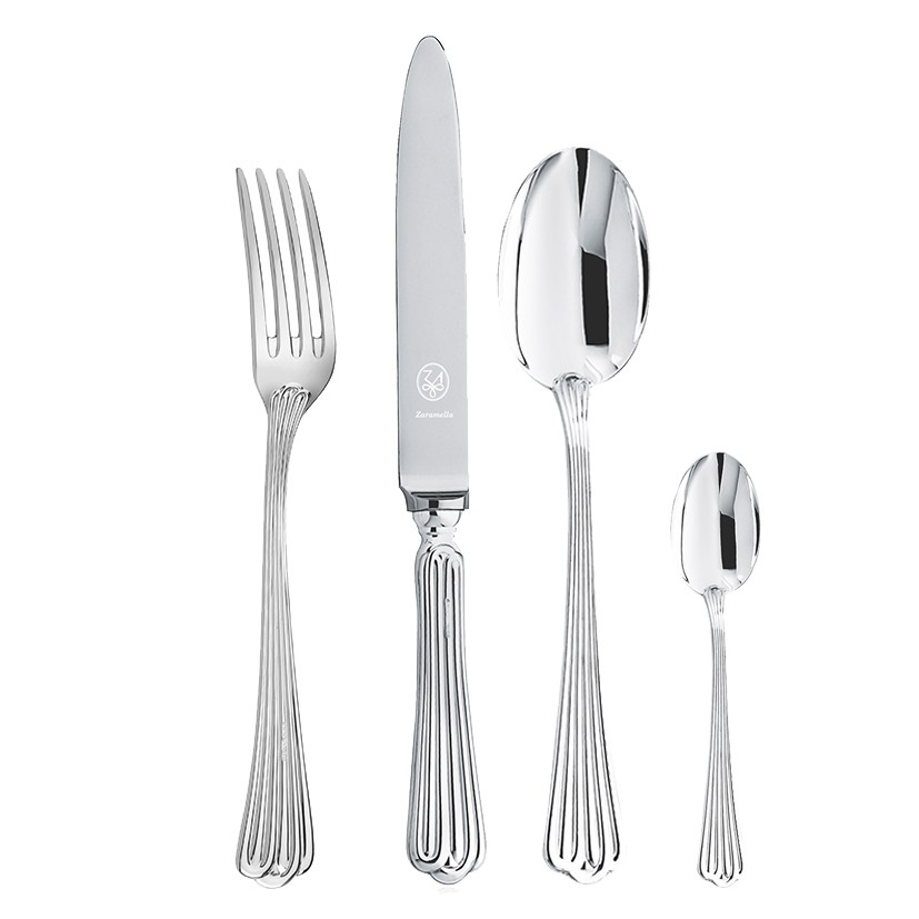 Meridiani Set tacamuri Argint masiv 24 piese 
